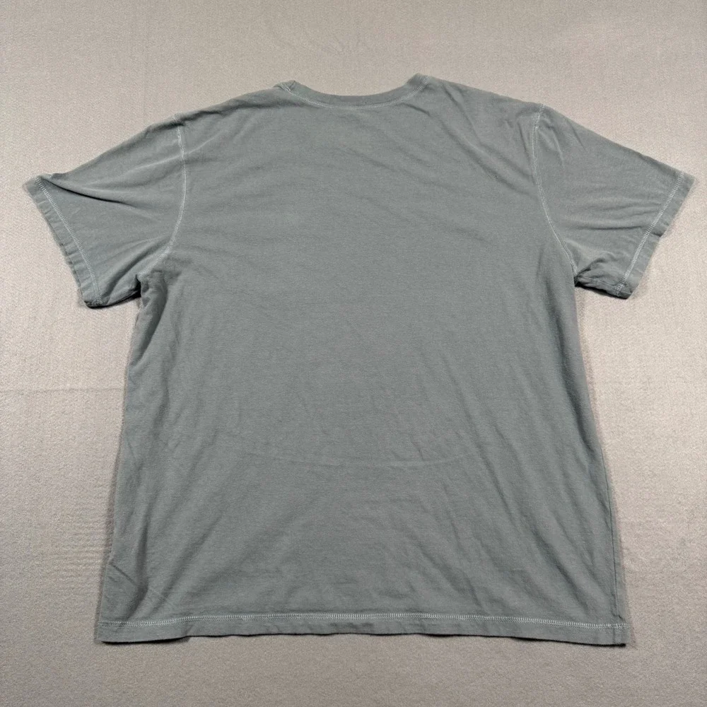 The North Face Mens XL Short Sleeve Pocket T-Shirt Faded Blue Slate Gray Tee